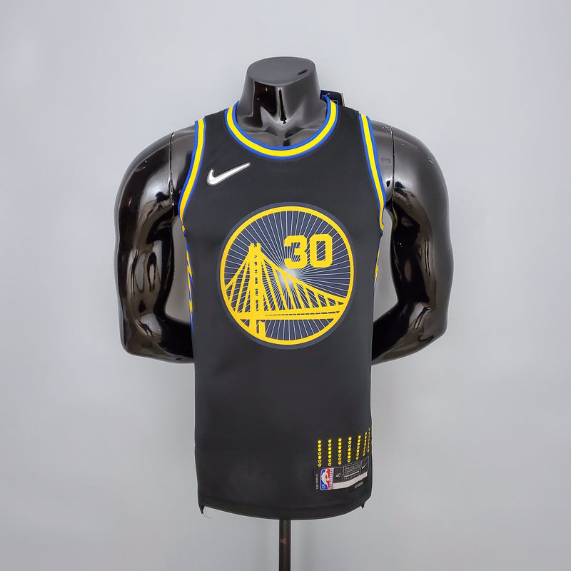 NBA Golden State Warriors #30 Curry Jersey - #2974 Black