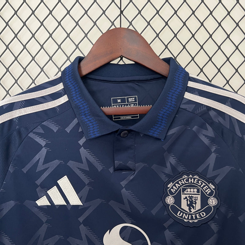 Camisa Manchester United reserva 24/25 - Adidas Masculina - Lançamento