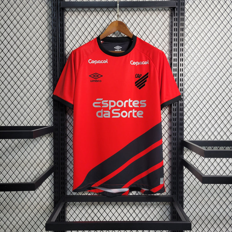 Athletico Paranaense Home Shirt 23/24 - Umbro Men's Fan - Launch