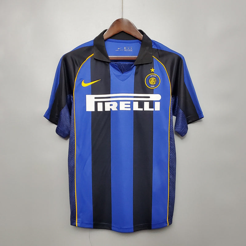 Inter Milan Home Shirt 01/02 - Retro Version