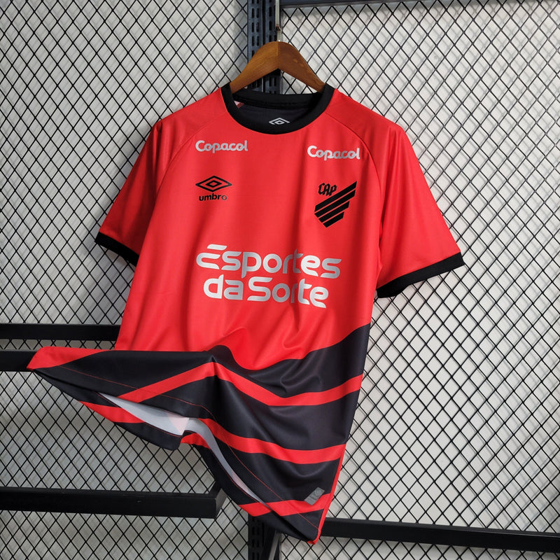 Athletico Paranaense Home Shirt 23/24 - Umbro Men's Fan - Launch