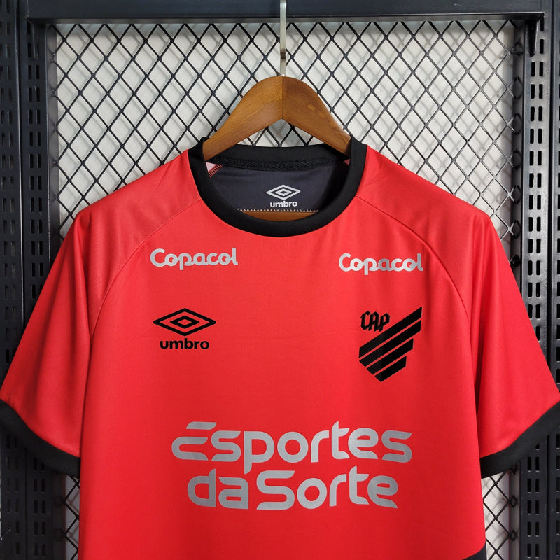 Athletico Paranaense Home Shirt 23/24 - Umbro Men's Fan - Launch